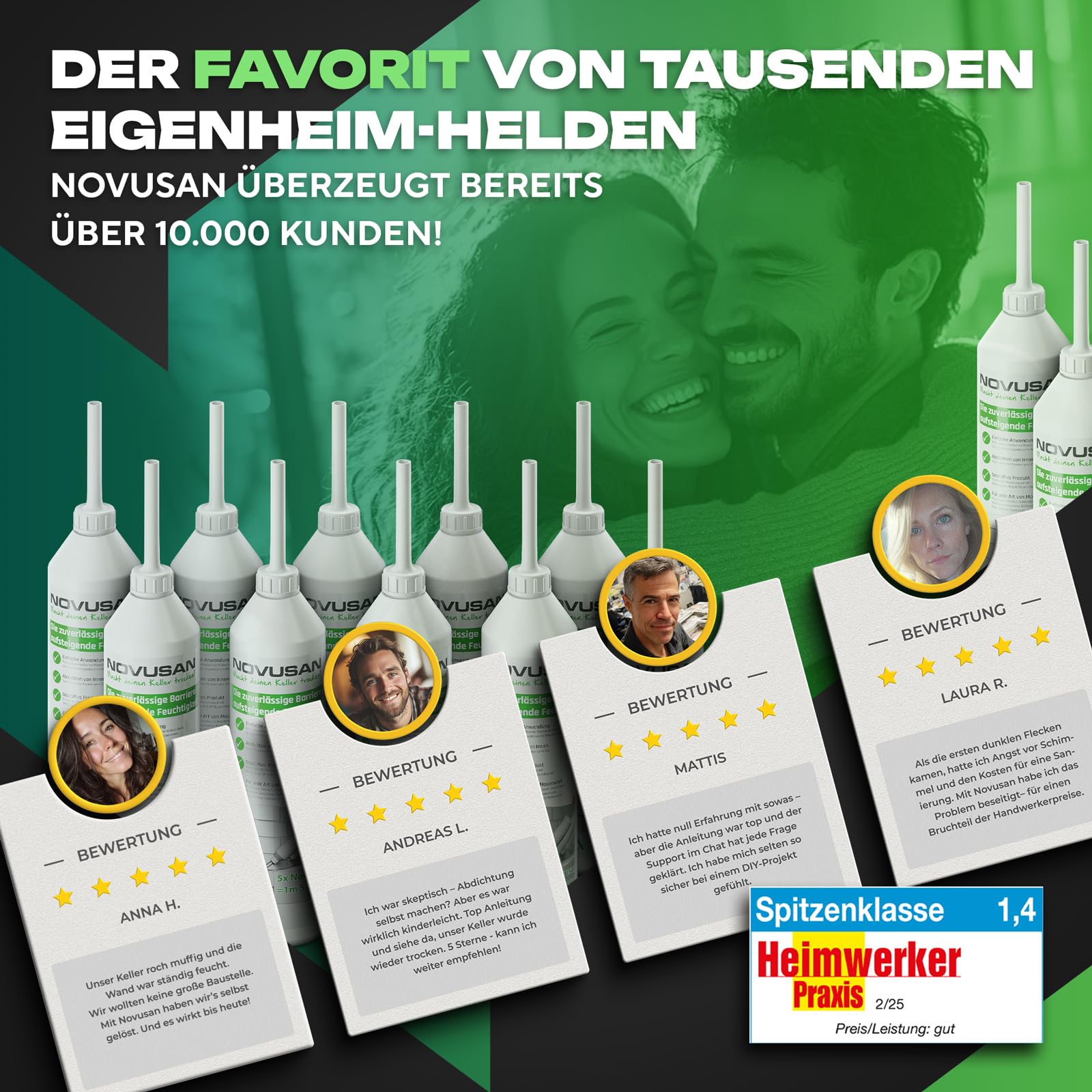 Kanister mit Dosierhahn - Horizontalsperre Injektion 25 Liter
