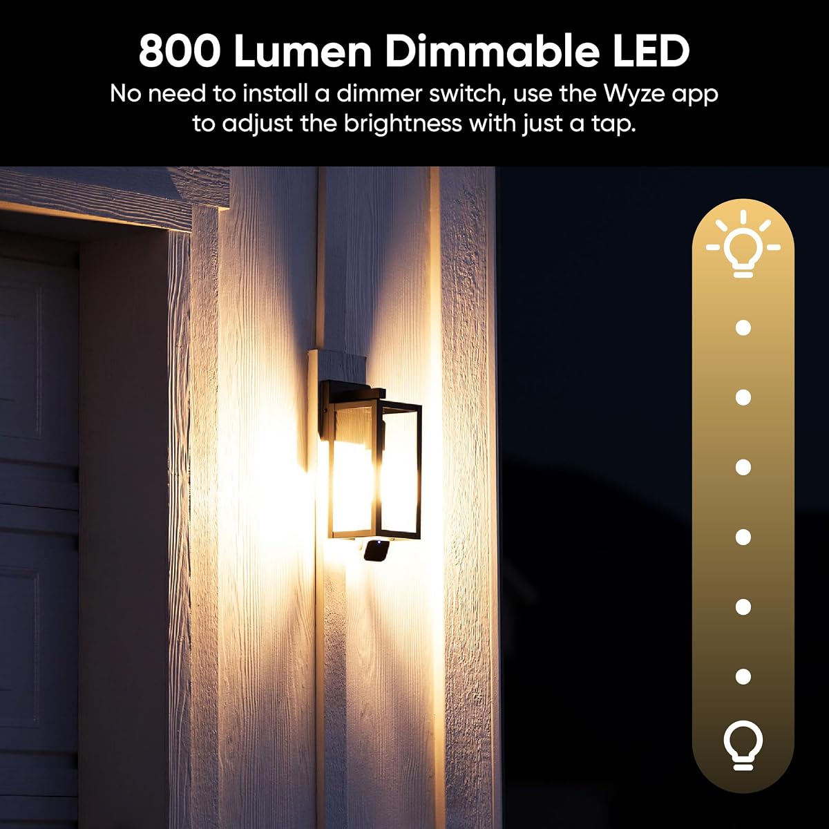Wyze Bulb - A19 Color Smart Light Bulb - Dimmable LED, Bluetooth & Wi-Fi - 800 Lumen (Pack of 2) view 4