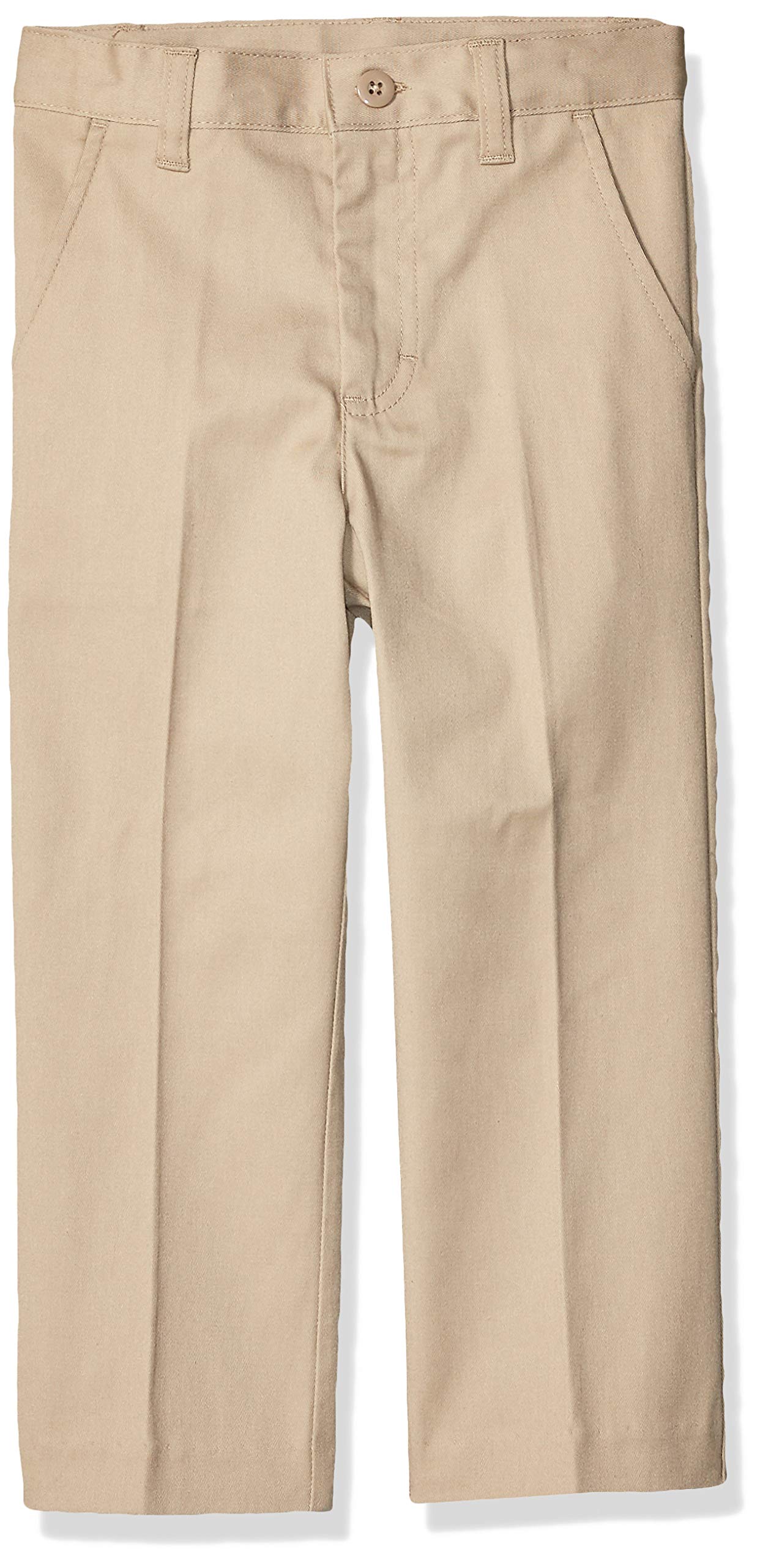 Classroom School Uniforms Girls' Big Flat Front Pants