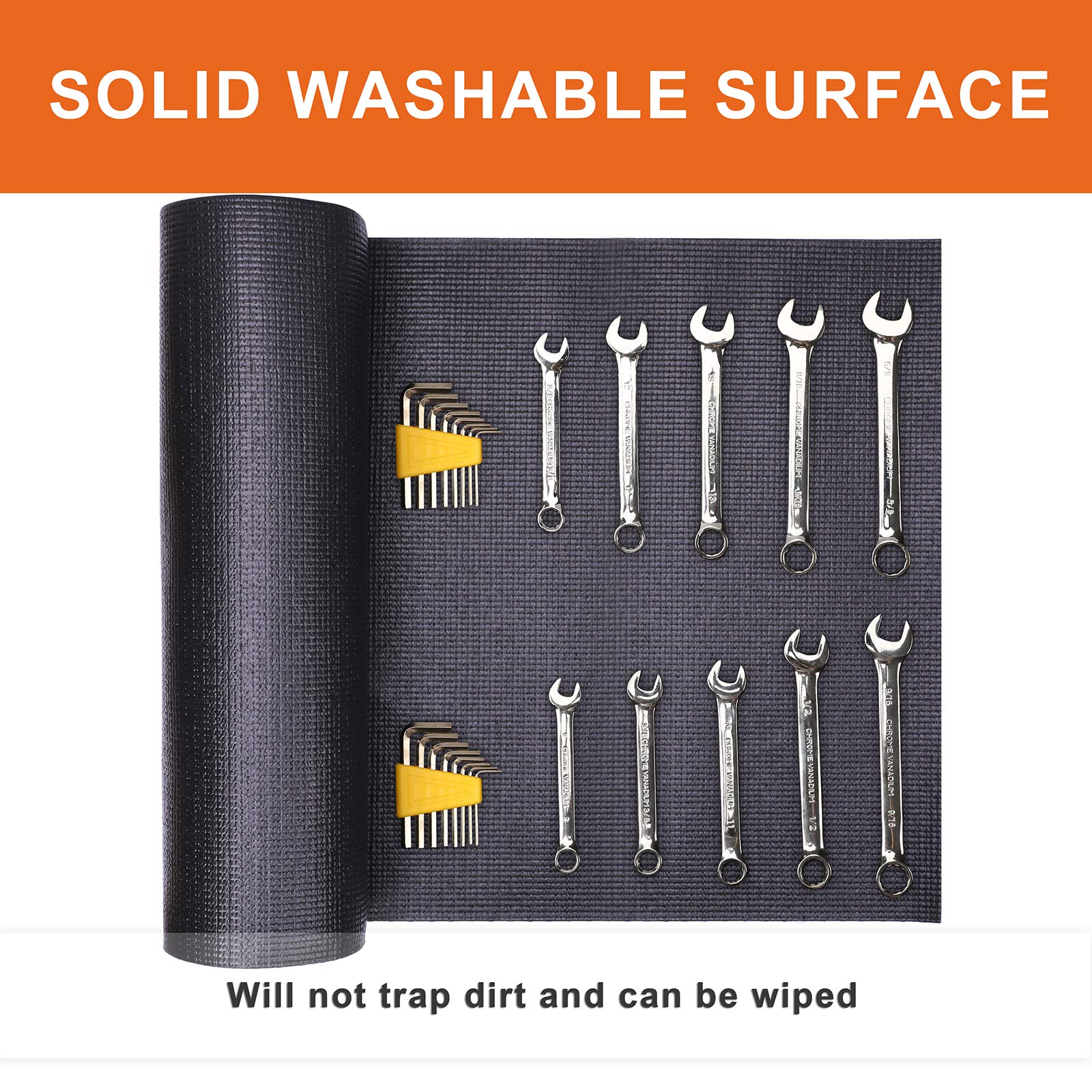 Buy Makitoyo Professional Tool Box Liner and Drawer Liner, Black, Non