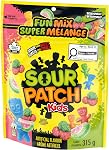 Sour Patch Kids, Fun Mix Candy, Variety Pack, Resealable Bag, Sour then Sweet, 315 g, Prepared in Canada