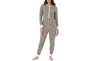 Women's Micro Waffle Premium Thermal Union Suit One-Piece Pajamas