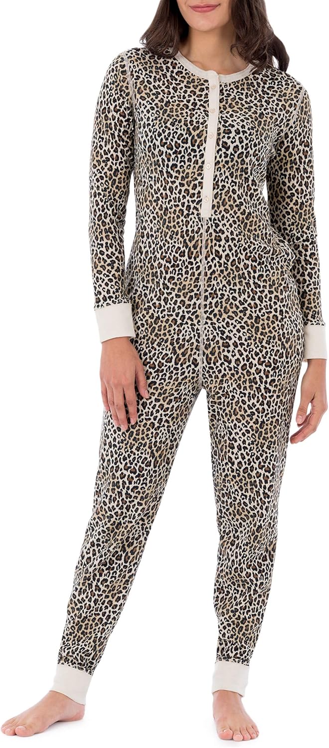 Fruit of the Loom Women's Micro Waffle Premium Thermal Union Suit