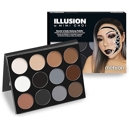 Mehron Makeup Exclusive Mimi Choi Illusion Makeup 12-Color Palette