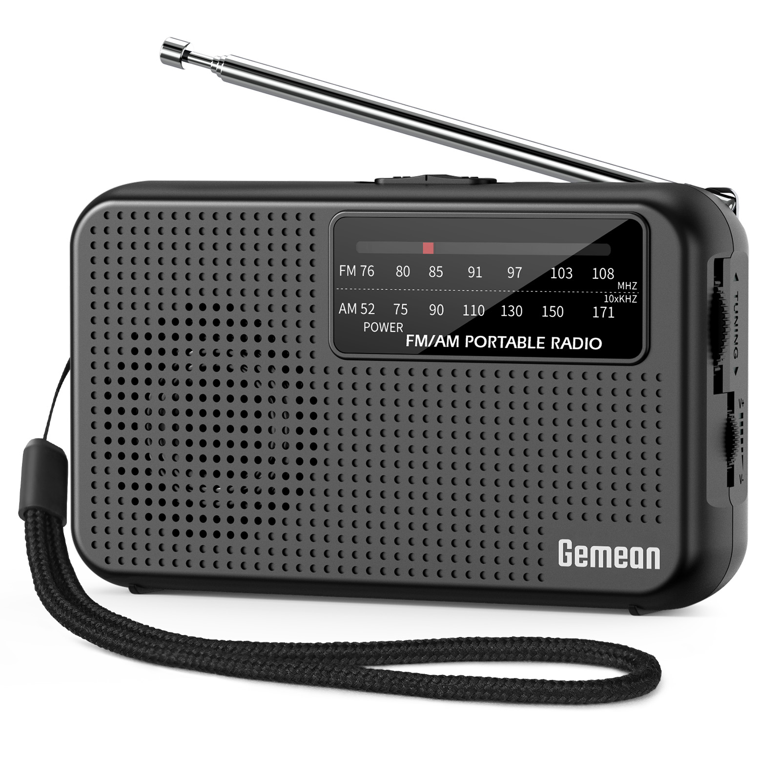 Amazon.co.jp: Gemean S-799 カードサイズ AM FM ワイドFM対応携帯