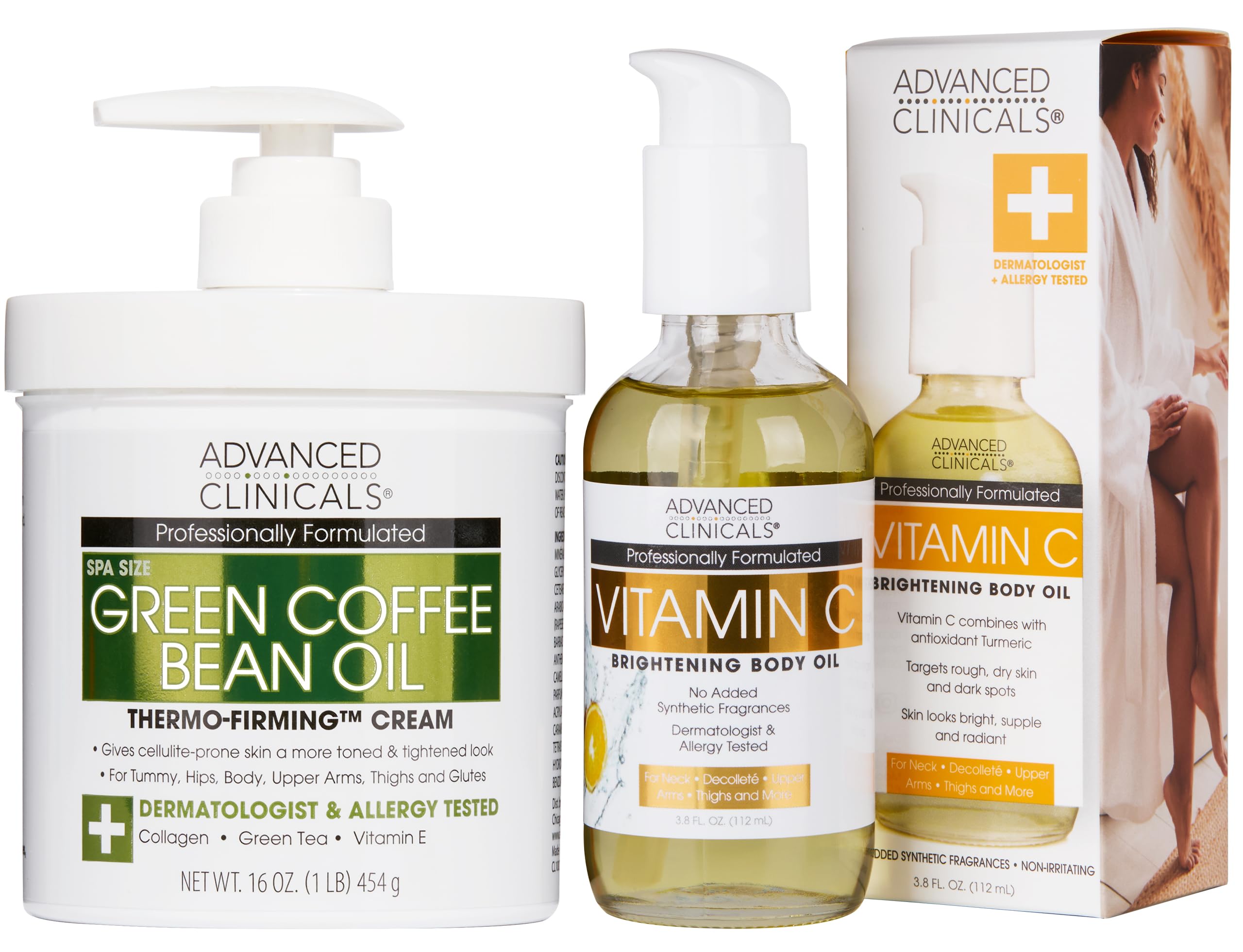 ボディ・フェイスケア GREENING M Amazon.com : Advanced Clinicals Green Coffee Bean Oil Firming