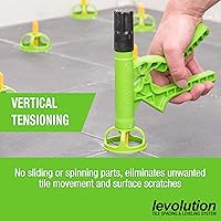 Vista 5 de Miracle Sealants Levolution Evolver - Herramienta de tensado, nivelación de azulejos y sistema de espaciado para control de Lippage