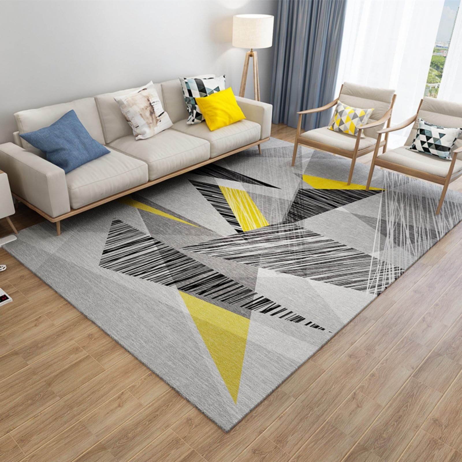 Alfombra eléctrica portátil con calefacción, temporizador y temperatura ajustable, ideal para sala de estar, dormitorio u oficina(C,140 * 200cm)