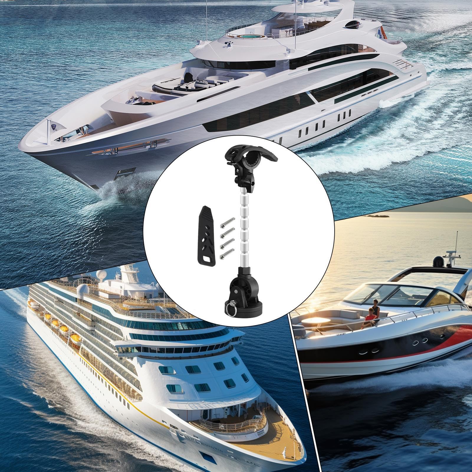 Supporto Stabilizzatore Motore Da A Tradina | Stabilizzatore Per Motore Da Traino Con Supporto,Accessorio Nautico Universale Barca Campeggio Auto Kayak E Yacht