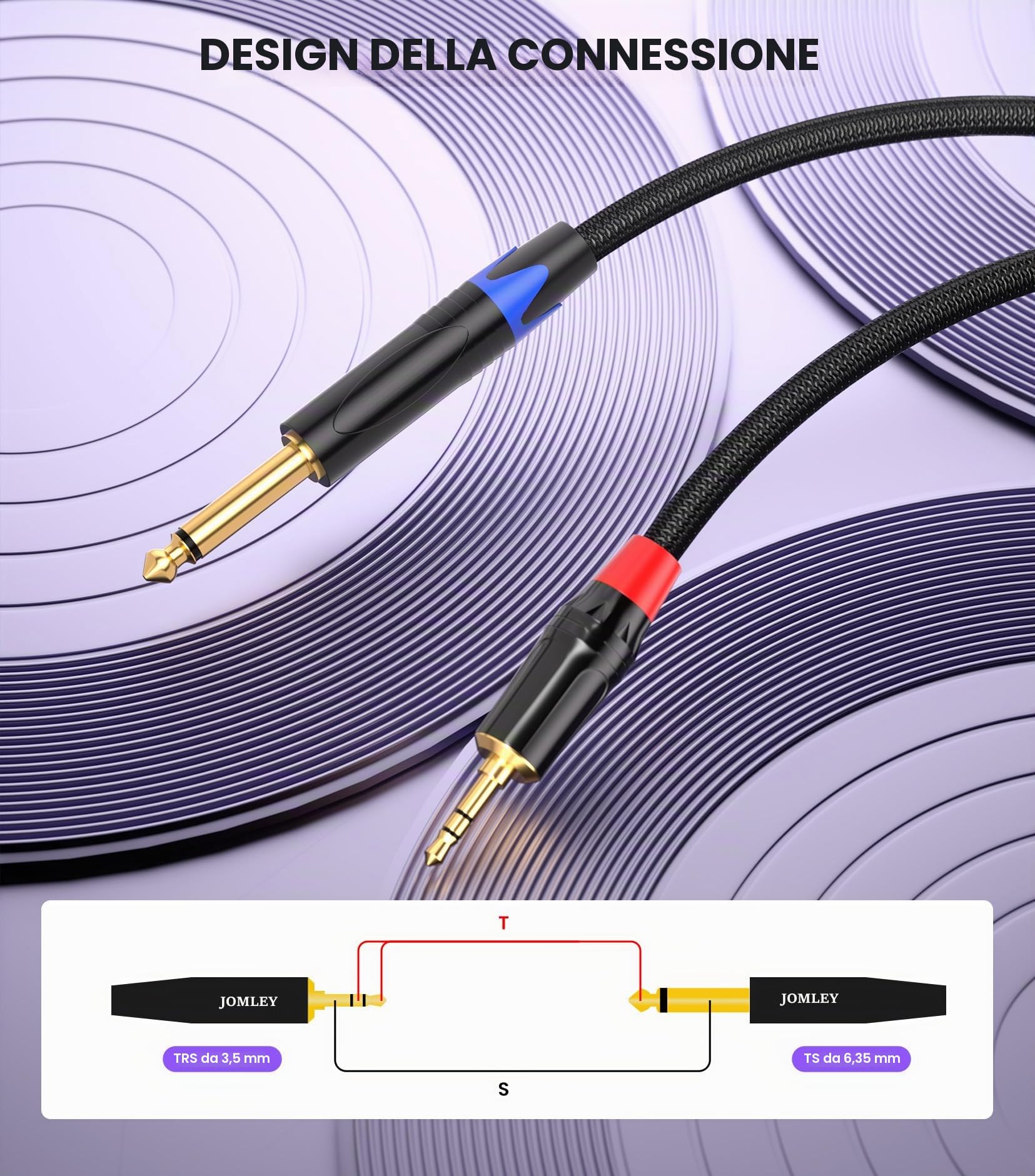 Connettore Audio Jack Stereo femmina da 6.35mm ad angolo retto 3 Pin 6.35mm 1/4 Jack Audio dado per cuffie connettore presa per montaggio a pannello  13