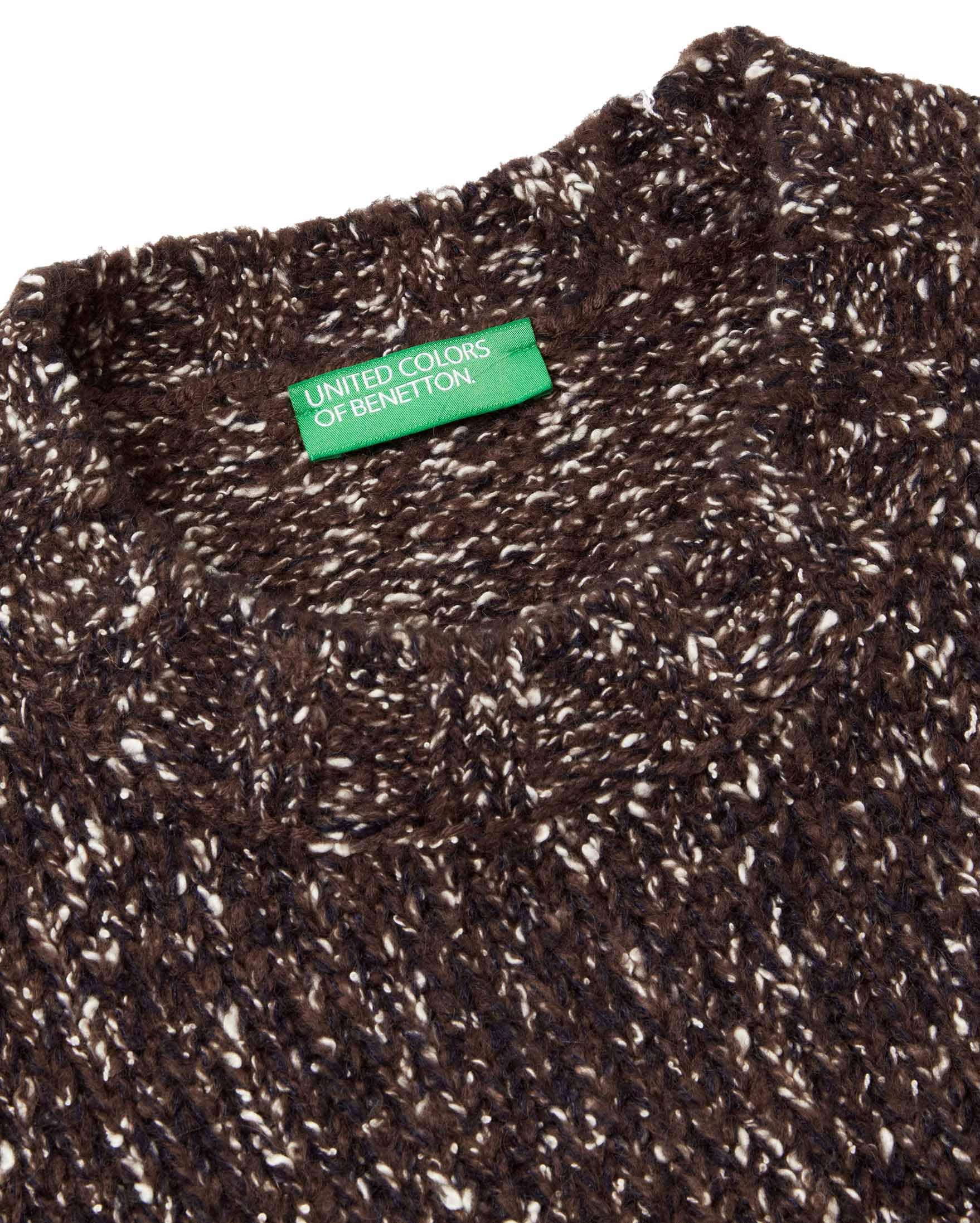 United Colors of Benetton Maglia G/C M/L 10c3u108m Suéter Hombre