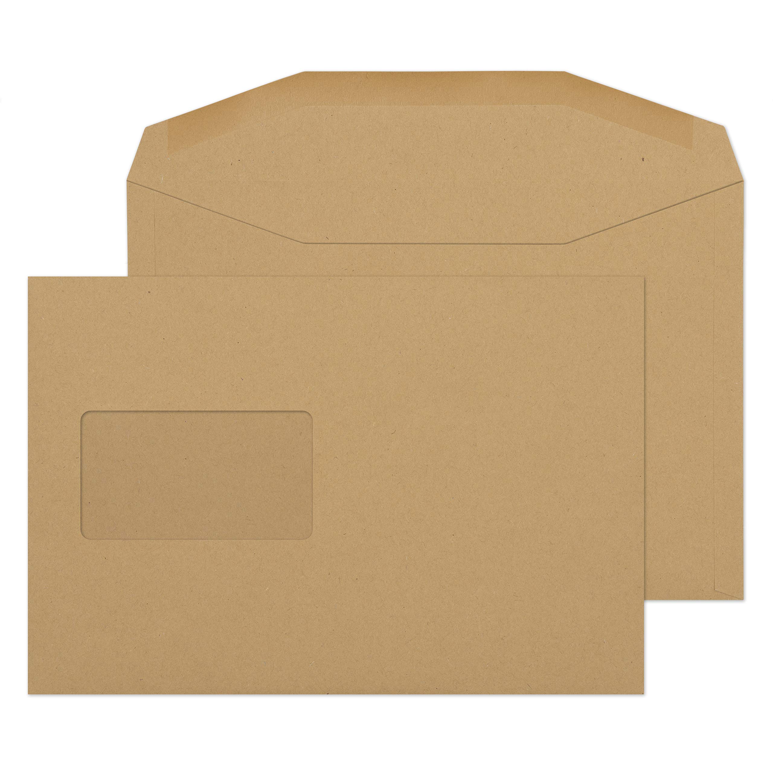 Blake Purely Everyday C5++ 162 x 238 mm 80 gsm Manilla Gummed Mailer CBC Window Envelopes (1804CBC) - Pack of 500