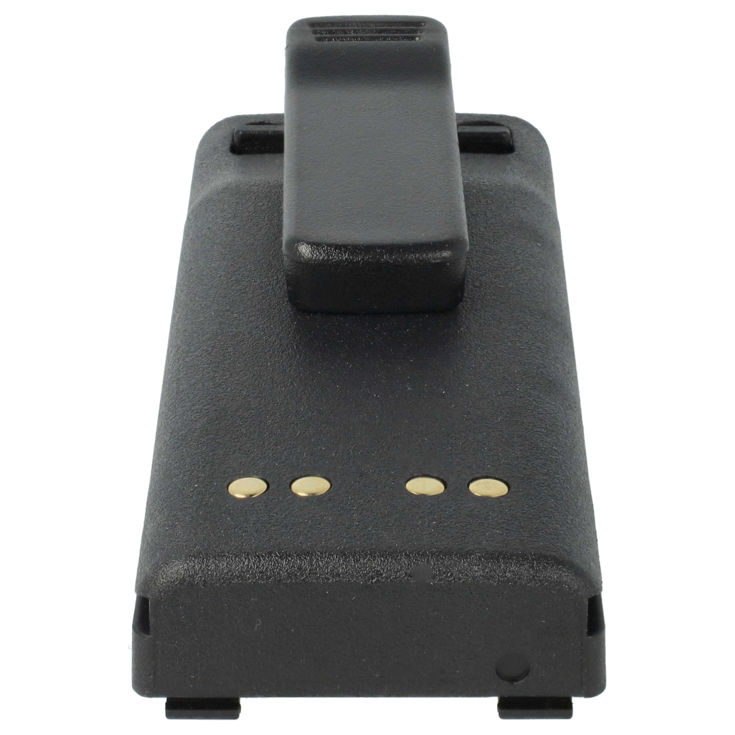 vhbw 2 x bateria zastępuje Motorola NTN7143B, NTN7143A, NTN7143 do radia (2300 mAh, 7,5 V, NiMH) + zacisk