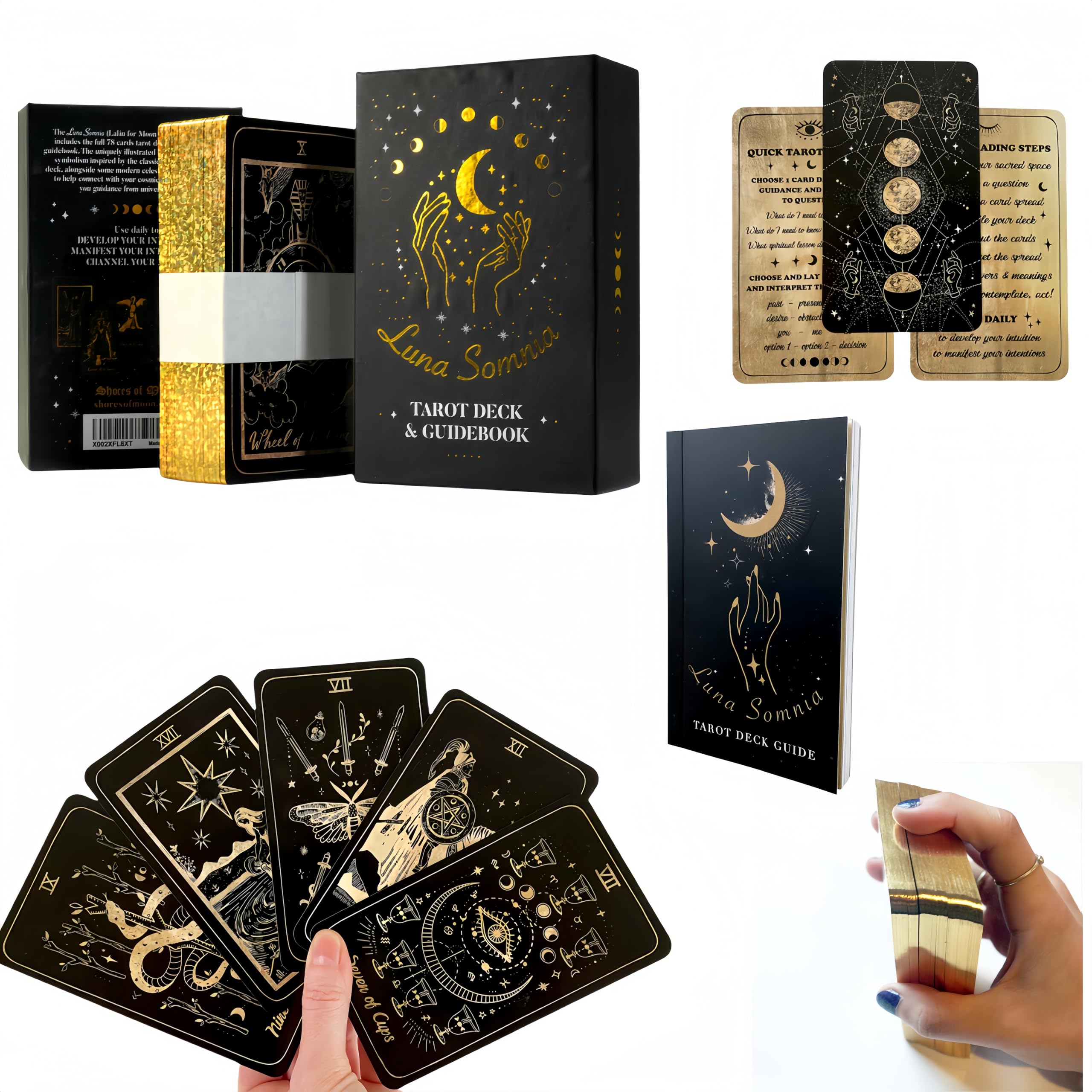 See full amazon price history chart for MTRoyaldia Gold Foil Tarot Deck with Guidebook & Box - 78 Cards for Beginners Classic Traditional Complete Full Deck Starry Dreams Celestial Astrology Witchy Fortune Telling Game Divination Tools MTRoyaldia Gold Foil Tarot Deck with Guidebook & Box - 78 Cards for Beginners Classic Traditional Complete Full Deck Starry Dreams Celestial Astrology Witchy Fortune Telling Game Divination Tools (B0D29H9XM9) Amazon Price History, Amazon Price Tracker