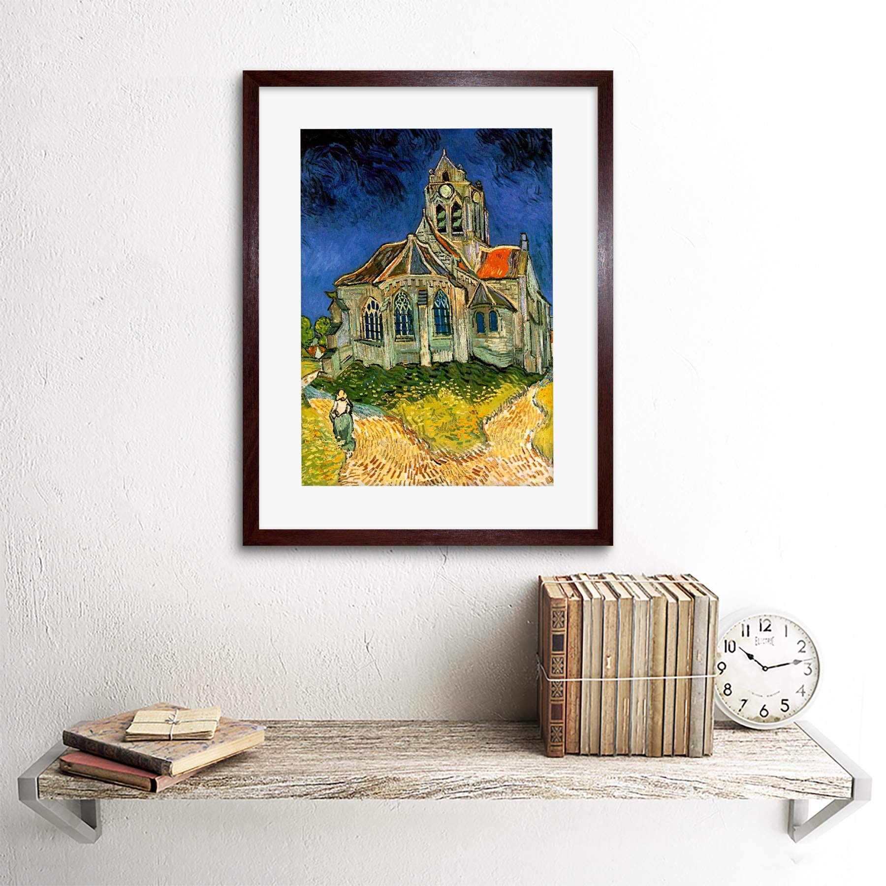 Amazon.co.jp: Van Gogh Church At Auvers 1890 Painting Picture