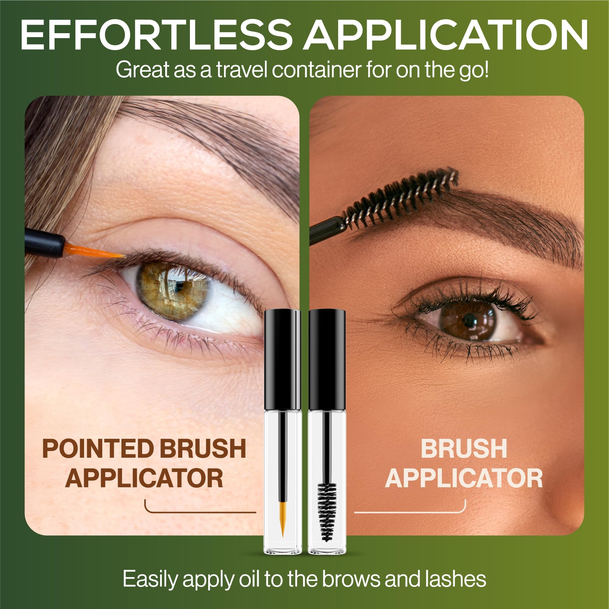 PROLIXIR Organic Castor Oil 60mls with Biotin & Vitamin E, Growth Serum for Eyebrows Eyelashes, Hair, Nails & Skin - Image 4