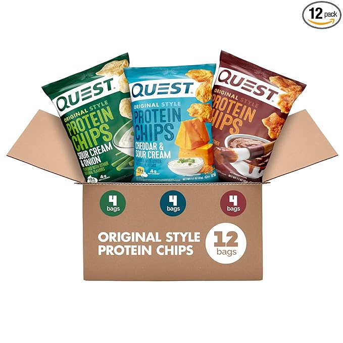 Protein Chips Variety Pack, Low