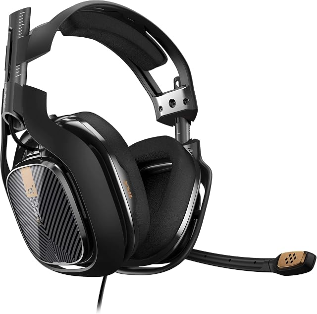 ASTRO Gaming A40 TR Wired PC Headset, Also Compatible with Mac, PlayStation 4, Xbox One, Black