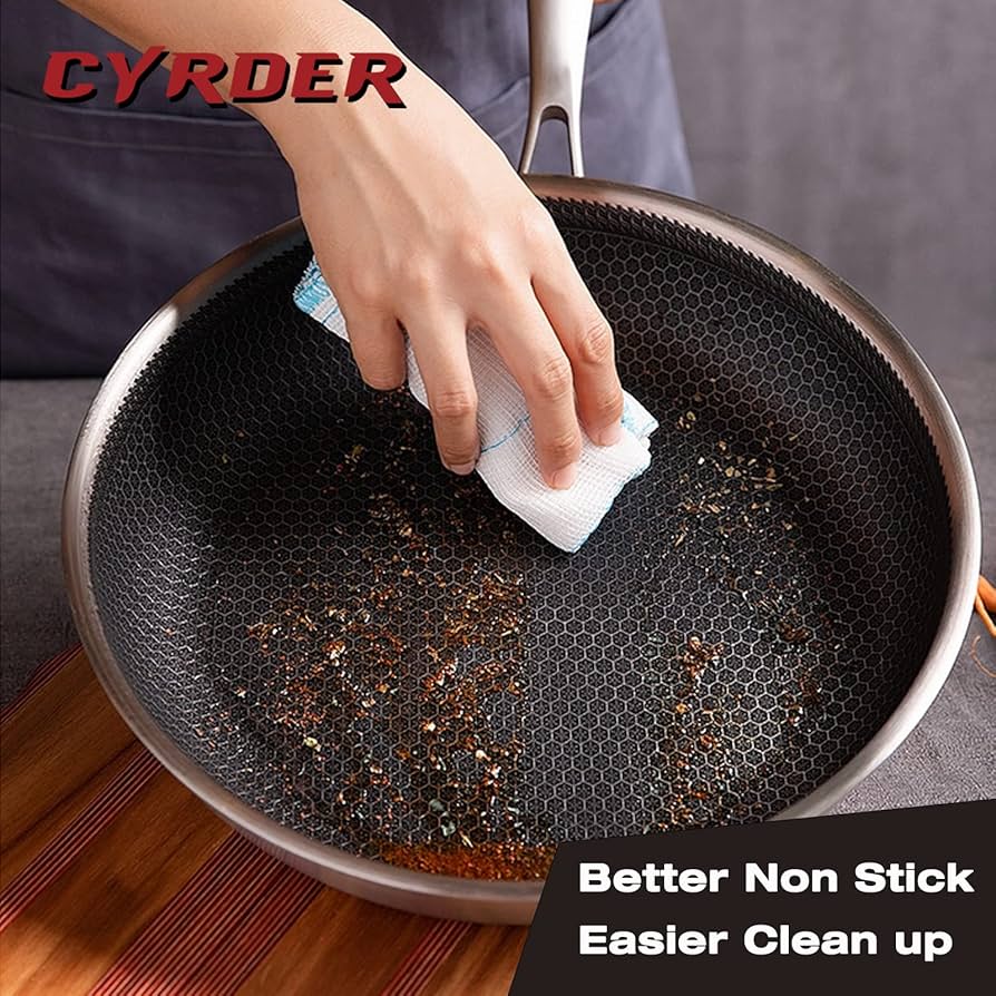 Amazon.com: Cyrder Hybrid 14.5Inch 316 Stainless Steel Pan