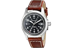 Hamilton H70455533 Khaki Field Automatic Watch: A Timeless Classic for the Modern Explorer