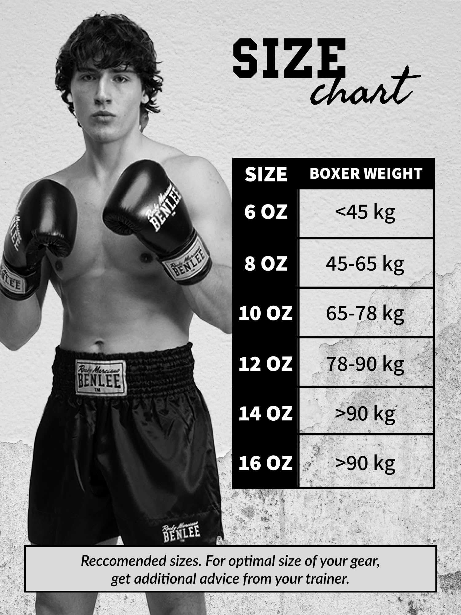 BENLEE Rocky Marciano Pressure - Guantoni da Boxe Unisex Adulto