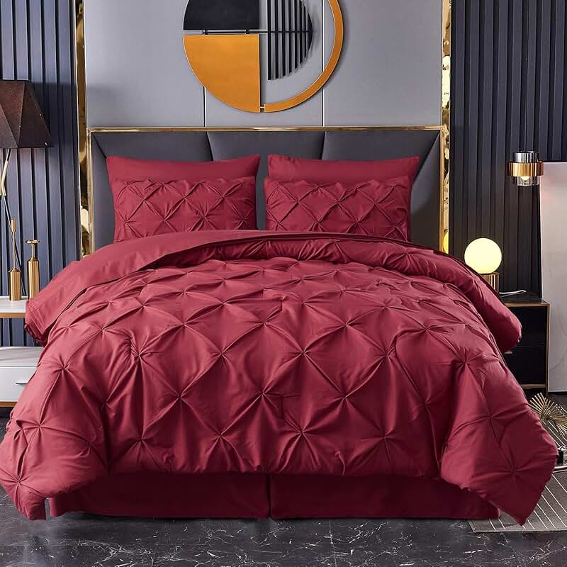 Bedding Comforter Sets Red / Comforter Sets / Comforters