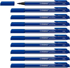 STABILO Nylon Tip Writing Pen pointMax - Pack of 10 - ultramarine