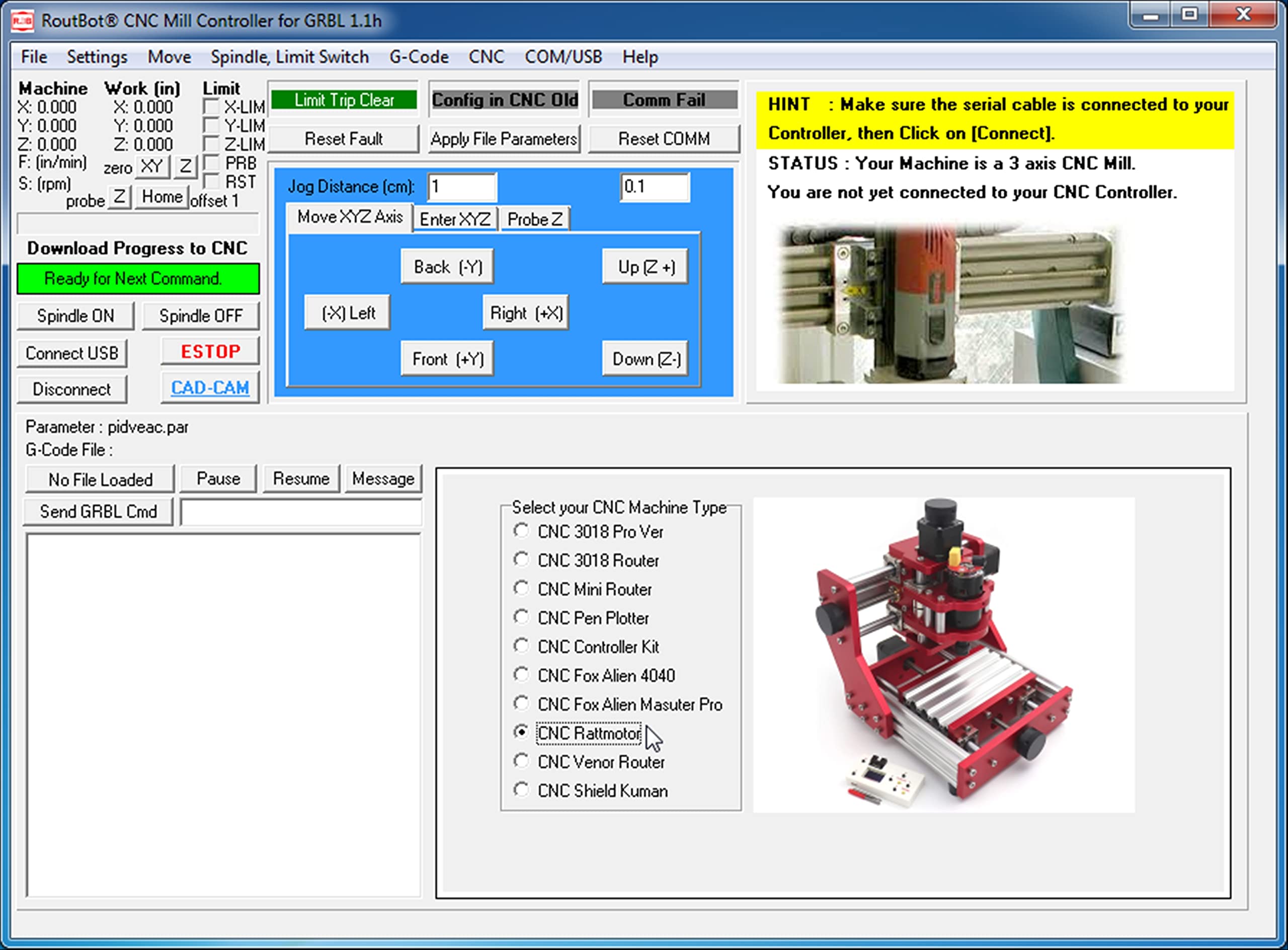 CAD CAM CNC 3018 3020 1610 Mill Software plus tutorial videos RoutCad Standard. Three easy steps all in one integrated program: 1-design, 2-define machine sequence, 3-drive cnc.
