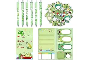 Aesthetic Frog School Supplies