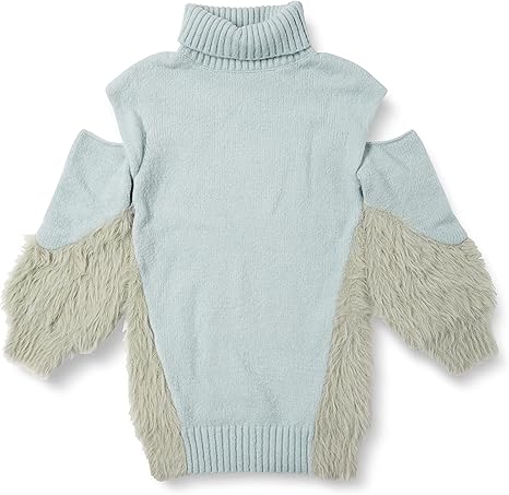 Amazon Co Jp ダズリン ワンピース S オープンショルダーニットワンピース レディース ブルー 日本 F Free サイズ 服 ファッション小物