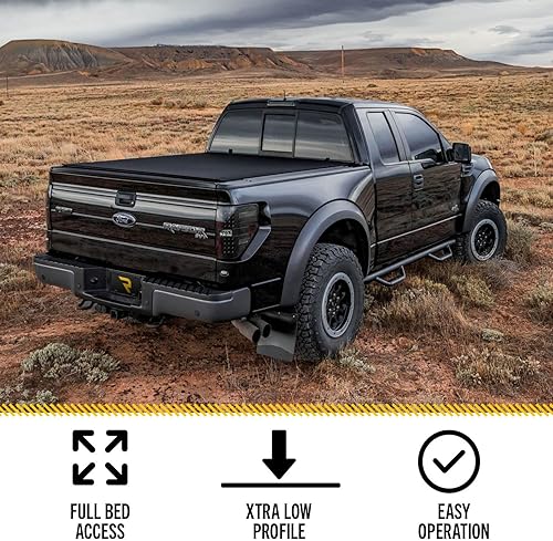 Miniatura 5 de TruXedo Deuce - Funda híbrida Tonneau para cama de camión 757001 se adapta a Toyota Tacoma 2016 - 2023 excluye las cajas de almacenamiento Trail