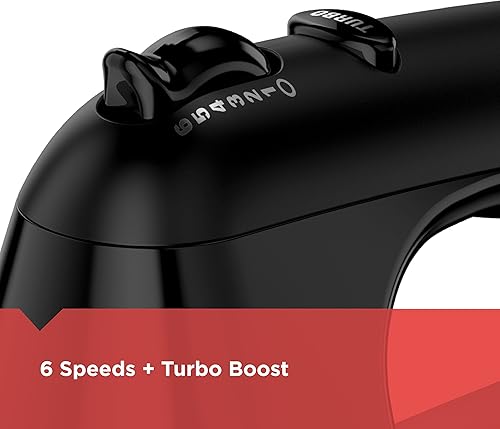 Miniatura 2 de BLACKDECKER Batidora de mano de 6 velocidades con 5 accesorios y funda de almacenamiento MX3200B