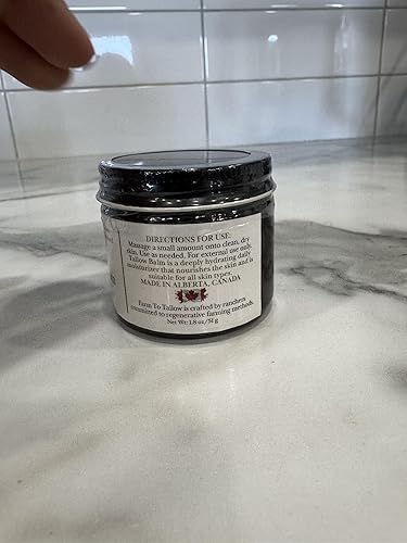 Miniatura 26 de FARM TO TALLOW Bálsamo de sebo batido para cara, piel y cuerpo, suave e hidratante, 4 onzas, vainilla de menta, hidratante de sarga de ternera