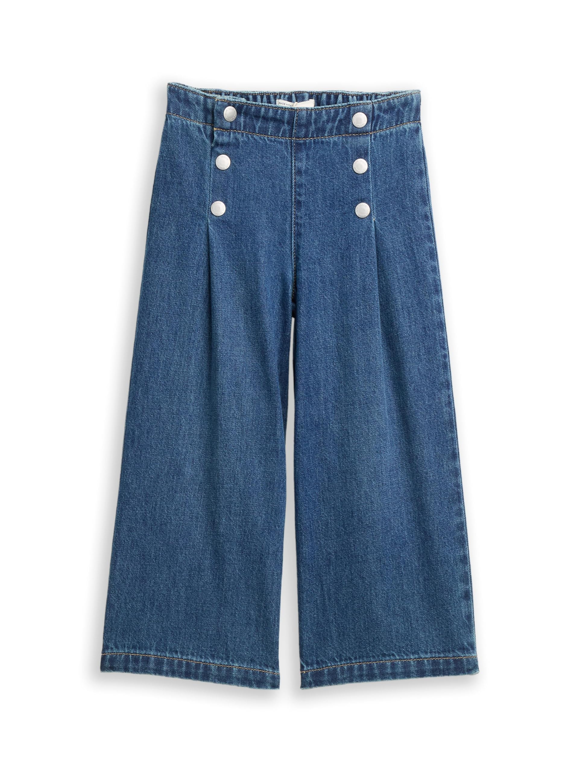 TOM TAILOR Mädchen Kinder Wide Leg Jeans