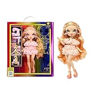 Rainbow High Fashion Doll: VICTORIA WHITMAN. Bambola Rosa Chiaro con Vestito alla