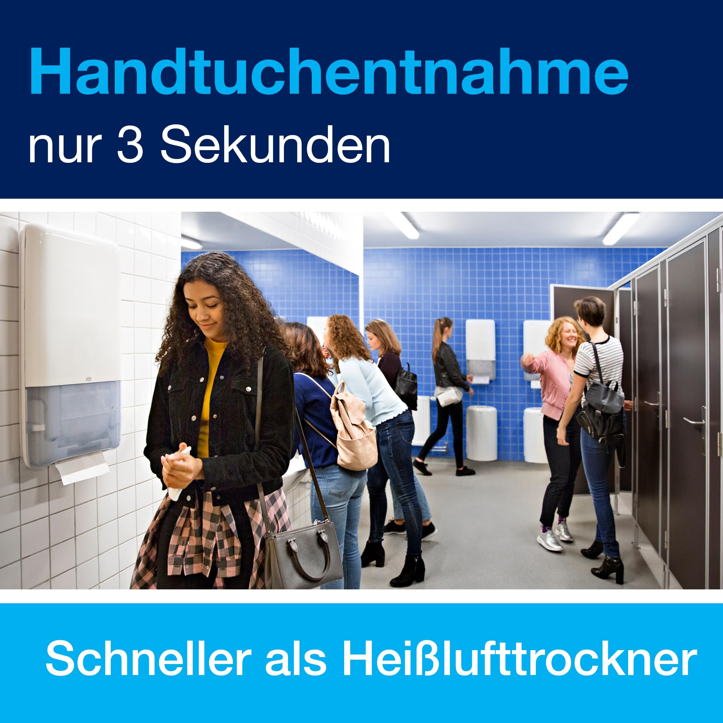 Tork PeakServe Spender für Endlos H5 Hohe Kapazität Elevation 552500 | Papierhandtücher Weiß
