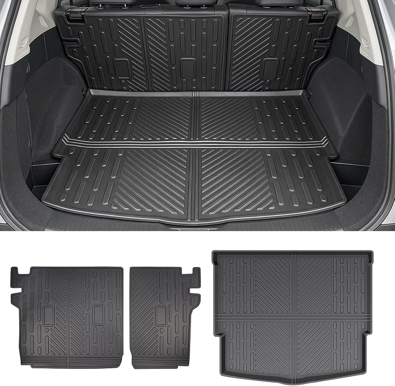Forro para Porta-Malas com Capa do Encosto em TPE Qyebbk para Nissan Rogue 2021–2026 — Não compatível com versões Sport