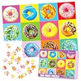 100 Piece Donuts Jigsaw Puzzle for Kids Teens Age 4-8 Gift Family Time (Donuts)