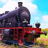 Steam Train Driving Simulator Game