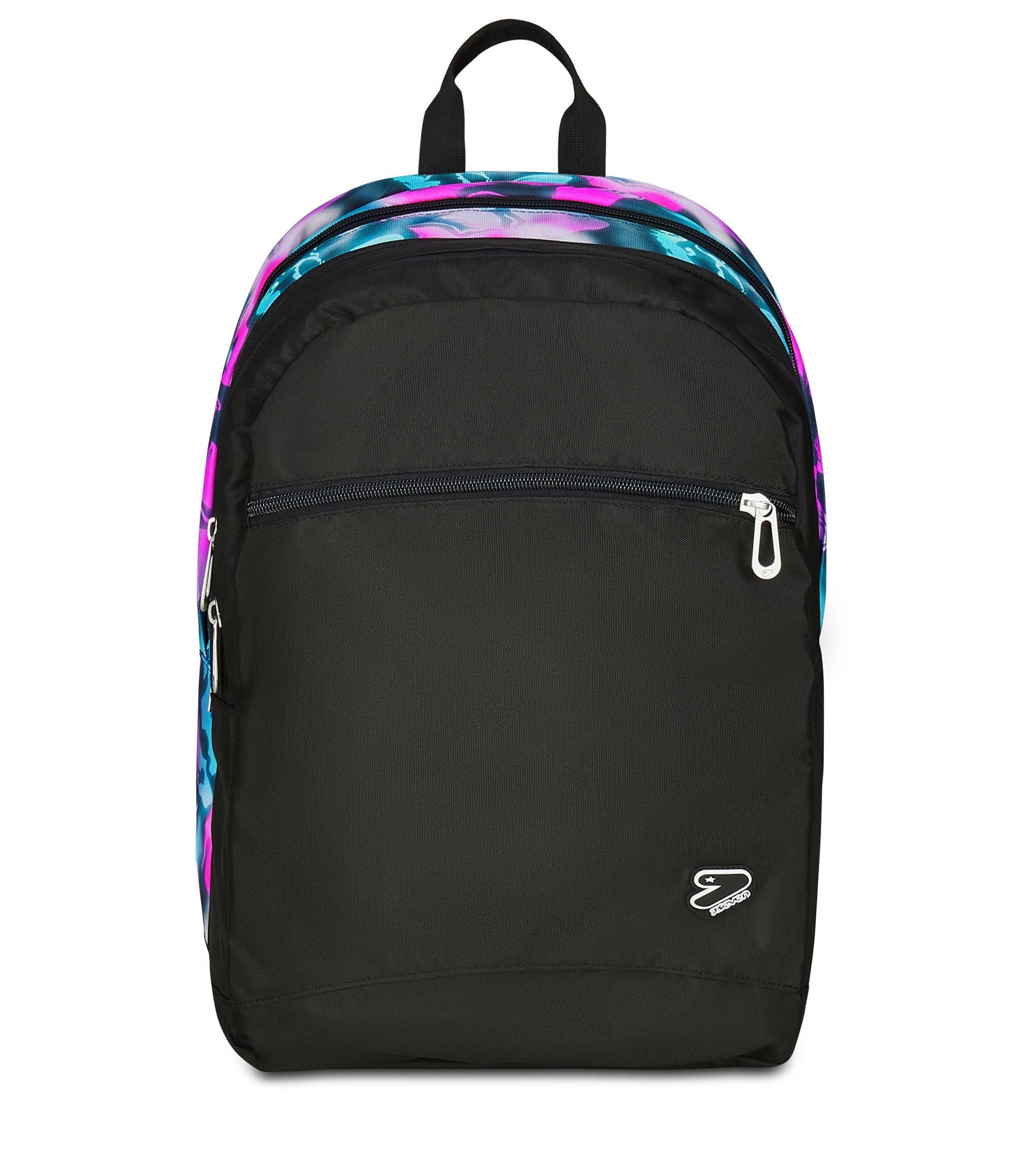 Seven Zaino Scuola Pro XXL Detach con Cuffie Wireless, Fucsia, Tasca Interna Porta PC e Tasca Laterale per Borraccia, 33 L, Scuola Media e Superiore, Zaino Ragazza