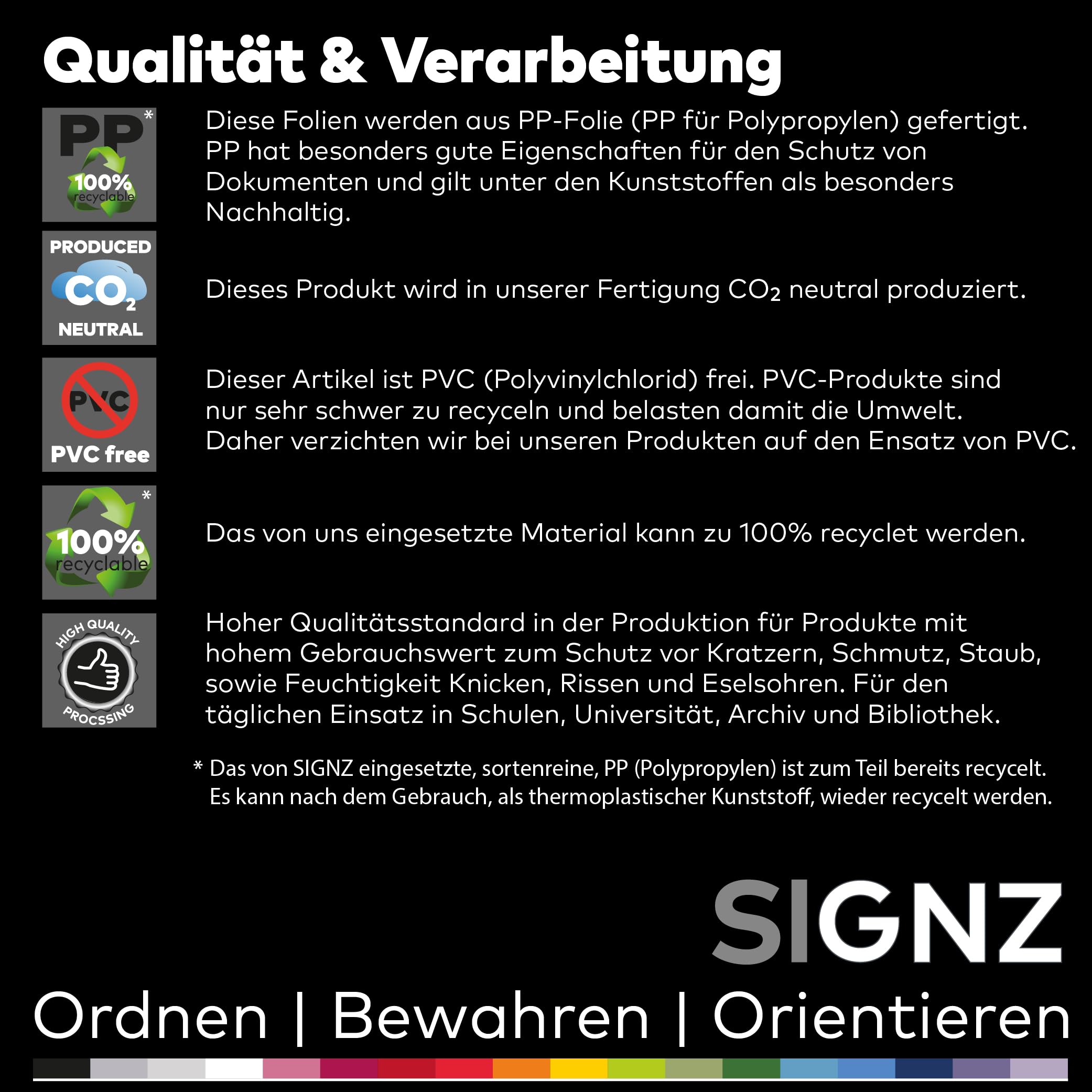 SIGNZ Film de protection autocollant transparent, 15 m x 40 cm, épaisseur 60 my (0,06 mm), transparent, neutre en CO2, fabriqué en Allemagne