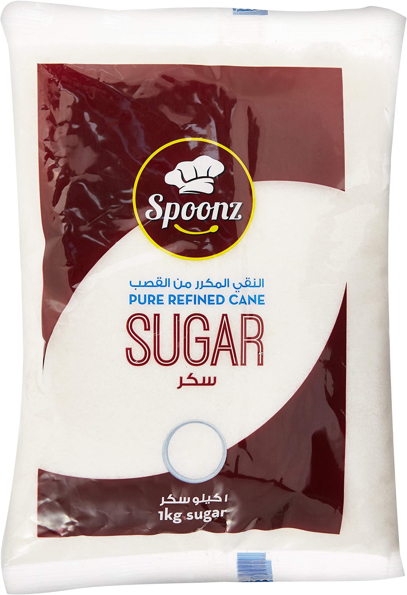 Spoonz Pure Refined Cane Sugar, 1 Kg