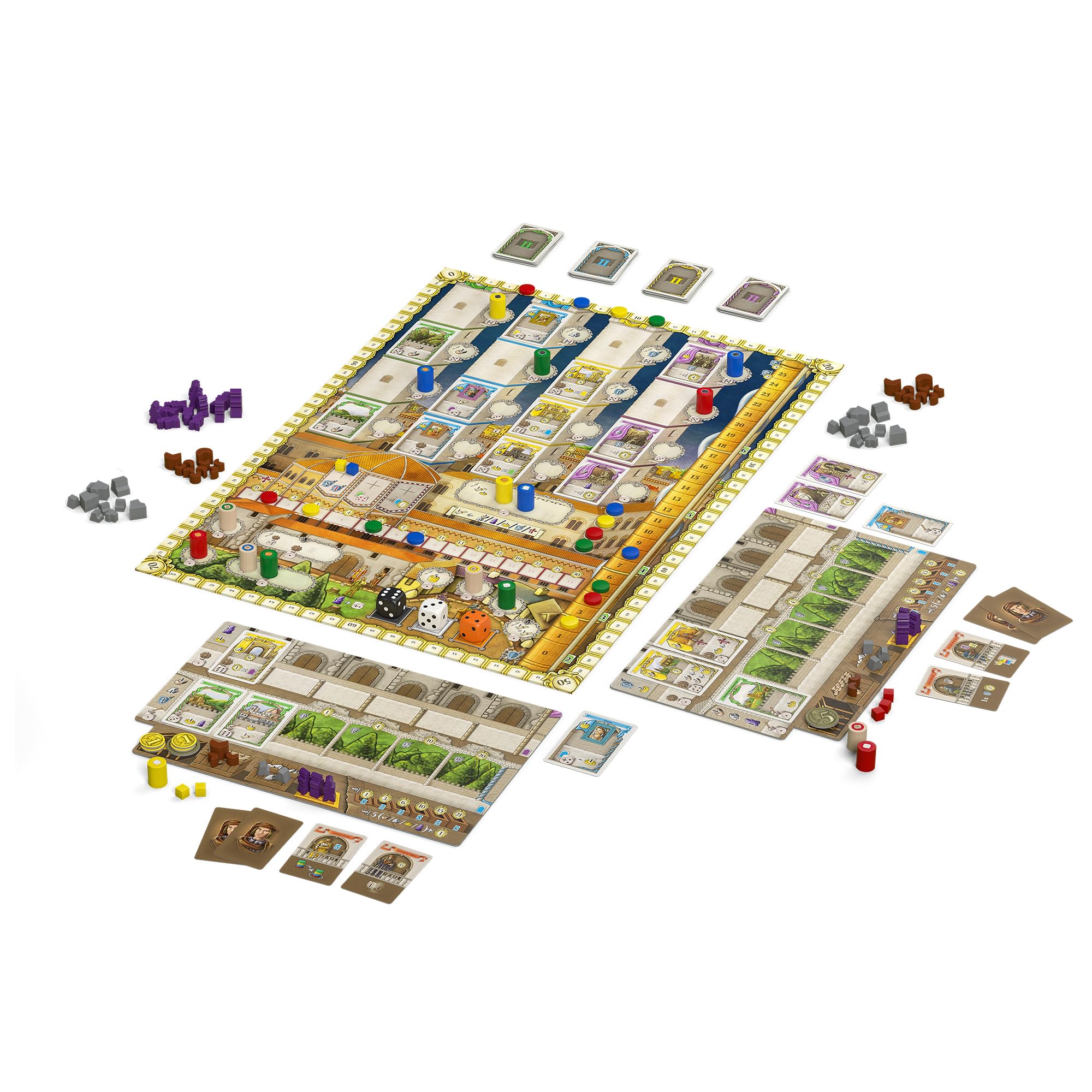 Lorenzo der Wspaniały: Deluxe Edition - Cranio Creations - Multilingual - Worker Placement dla 2-5 osób - 12 lat
