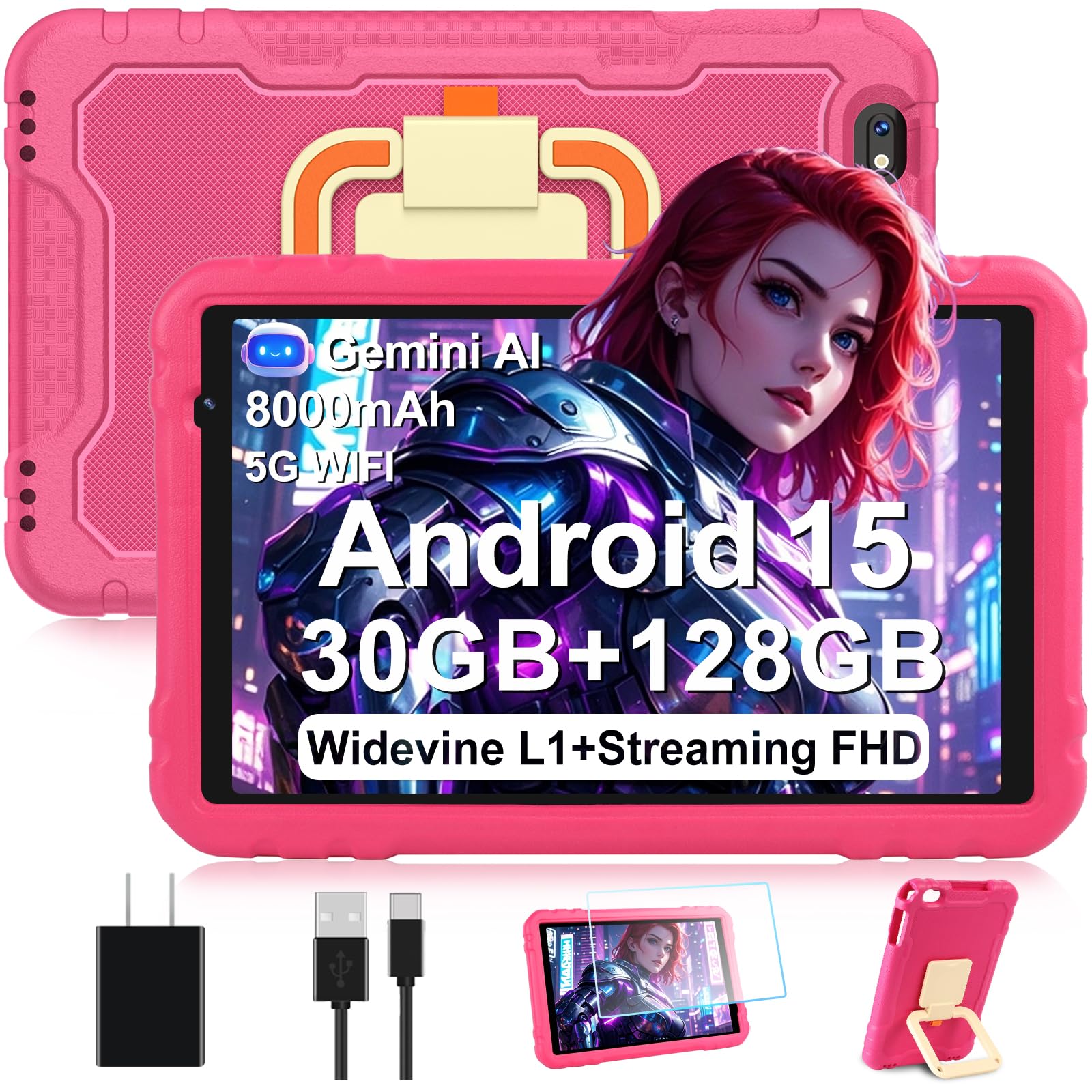 Amazon.com : 2026 Tablet 10 inch Android 15 Tablets 30GB RAM 128GB