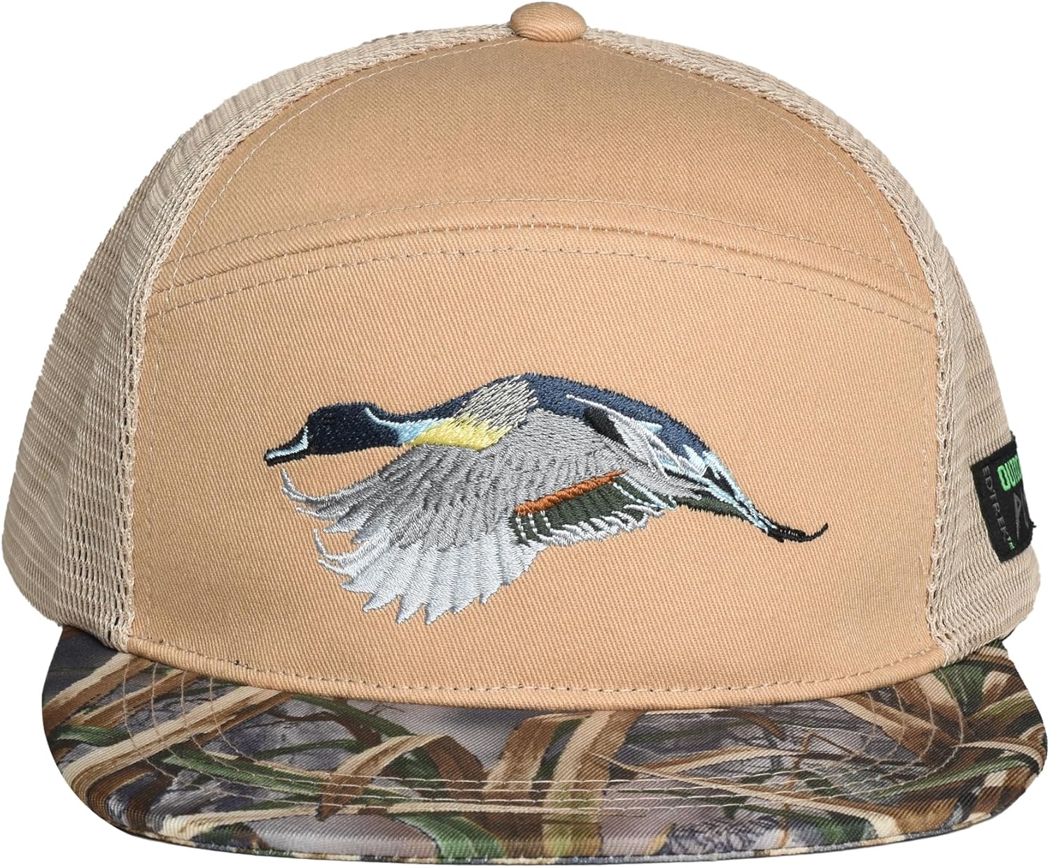 EDTREK Outdoorsman Pro 7-Panel Flat Brim Snapback Hat