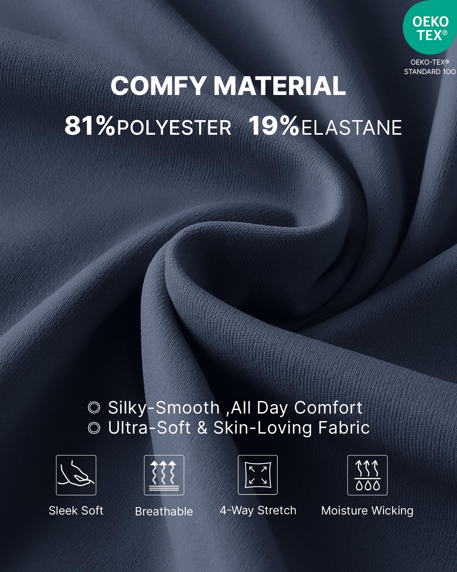 G4Free EverGoing - Pantalones de vestir de pierna ancha para mujer, elásticos, de cintura alta, pantalones casuales con bolsillos