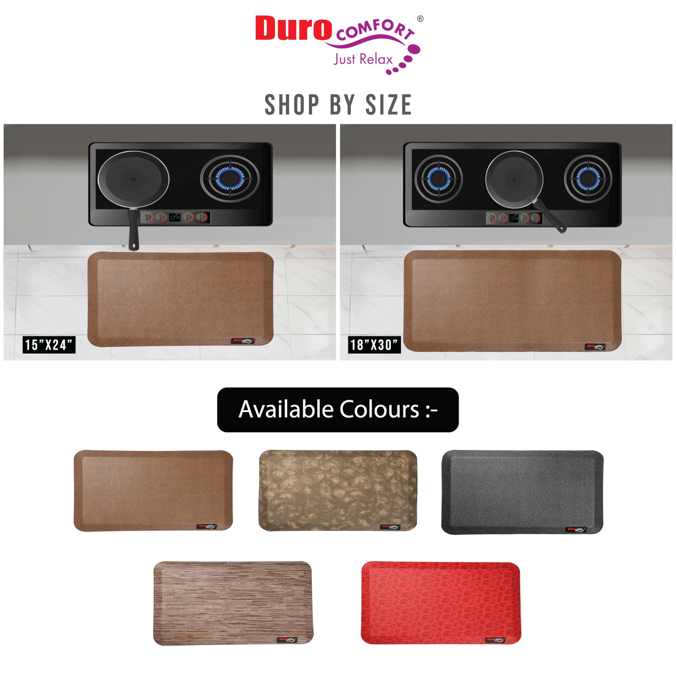 Duro Comfort Anti-Fatigue Mat - Pain Relief -10 Duro Comfort Anti-Fatigue Mat - Pain Relief -10