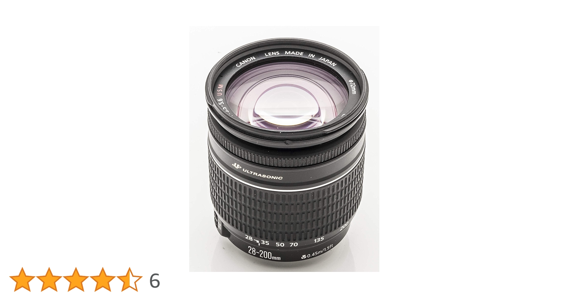 Buy Canon EF 28-200mm F/3.5-5.6 USM 6470A002AA Zoom Lens for SLR