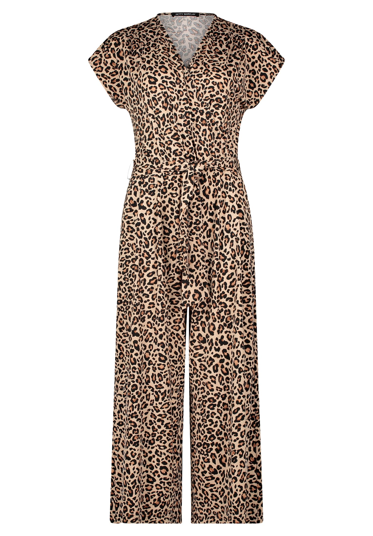 Betty Barclay Women's Jumpsuit with Pockets, black/beige, 42W