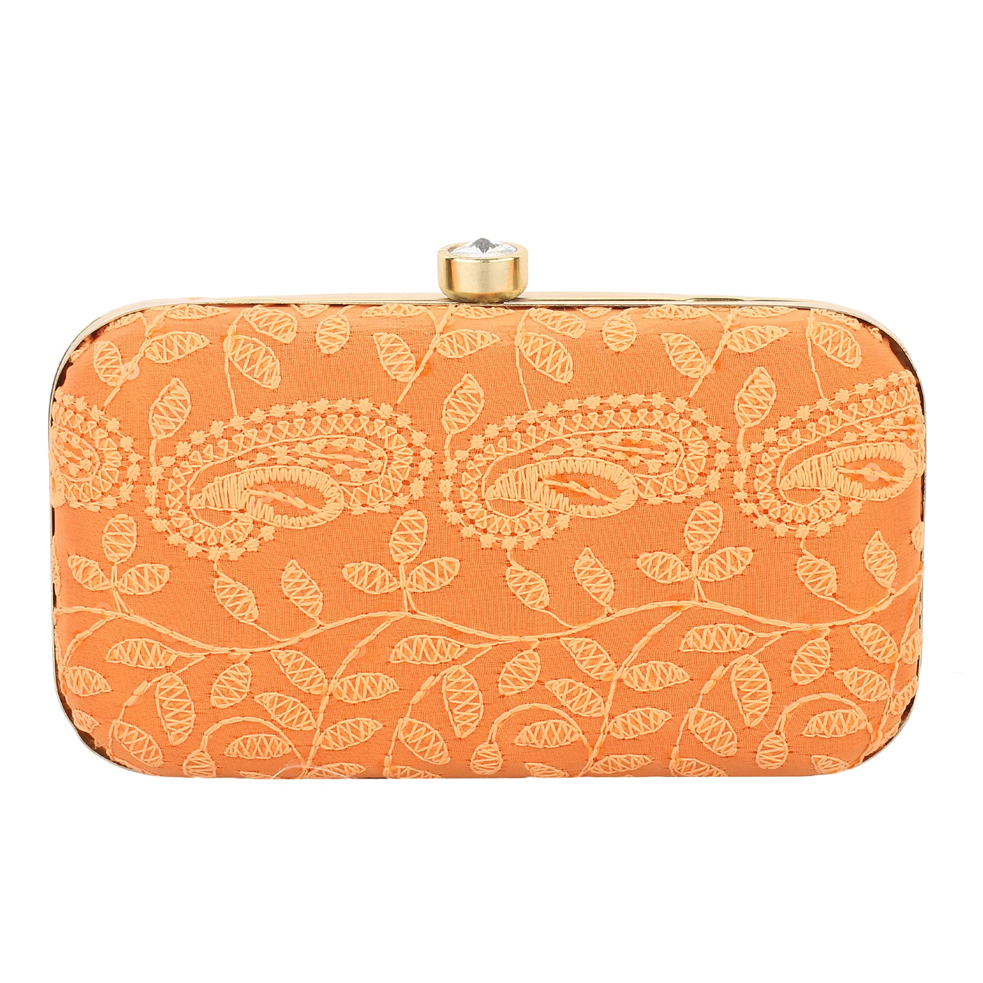 Aadhunik Libaas Chicken Work Box Clutch